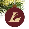 University of Wisconsin - La Crosse University Primary Logo Wood Christmas Tree Holiday Ornament - 4 of 4