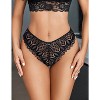 Avidlove Womens Underwear Lace Cheeky Panties Criss Cross Back Bikini Thongs Sexy Undies - 2 of 4