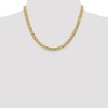 Black Bow Jewelry 6mm 14K Yellow Gold Solid Lightweight Flat Curb Chain Necklace - 2 of 4