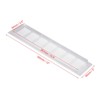 Unique Bargains Aluminum Rectangle Mesh with Mounting Screw Cabinet Air Vent Cover - 2 of 4