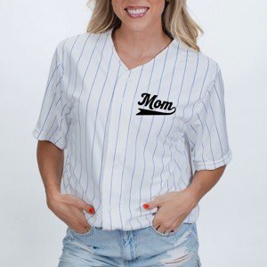 Motherhood University Jersey - Striped Baseball Jersey - 1 of 4