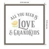 Amanti Art Grandparent Life I All You Need 3 by Tara Reed Canvas Wall Art Print Framed 22 x 22-in. - 4 of 4