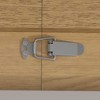 PAGED Extendable Dining Table Rectangle Kitchen Table with MDF Tabletop and X-Shape Legs, 47.24-62.99" Living Room Table for 4/6 Person - 3 of 4