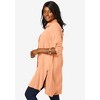 Jessica London Women's Plus Size Gauze Mega Tunic - 4 of 4