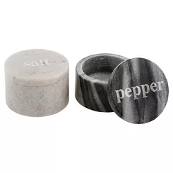 Thirstystone Marble Salt and Pepper Pinch Set