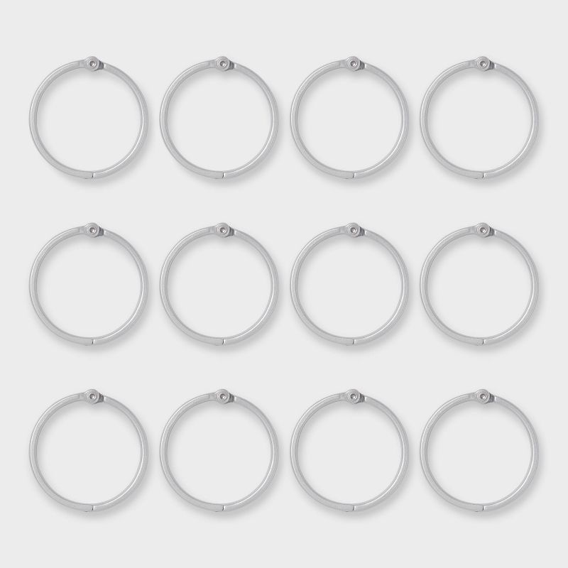 Rustproof Aluminum Shower Curtain Ring Hook - Made By Design&#8482;, 3 of 8