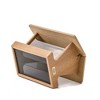 Birds Choice Spruce Creek Collection Hopper Novelty Bird Feeder 9" Natural Teak: Weather-Resistant, UV-Protected - 4 of 4