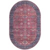 Unique Loom Maahru Collection Area Rug - Blood Moon - 2 of 4