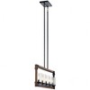 Marimount™ 5 Light Linear Chandelier Auburn Stained - 3 of 4
