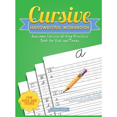 Cursive Writing Practice Book (flash Kids Harcourt Family Learning) -  (paperback) : Target