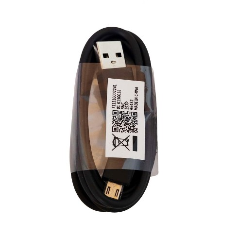  Motorola Essentials SKN6461A Micro-USB Data/Charging Cable- OEM  for Droid Turbo, Moto E 2020, Moto E5 Plus, E6, G3, G4, G5 Plus, G5S, G5S  Plus, G6 Play, G6 Forge [NOT G6 or