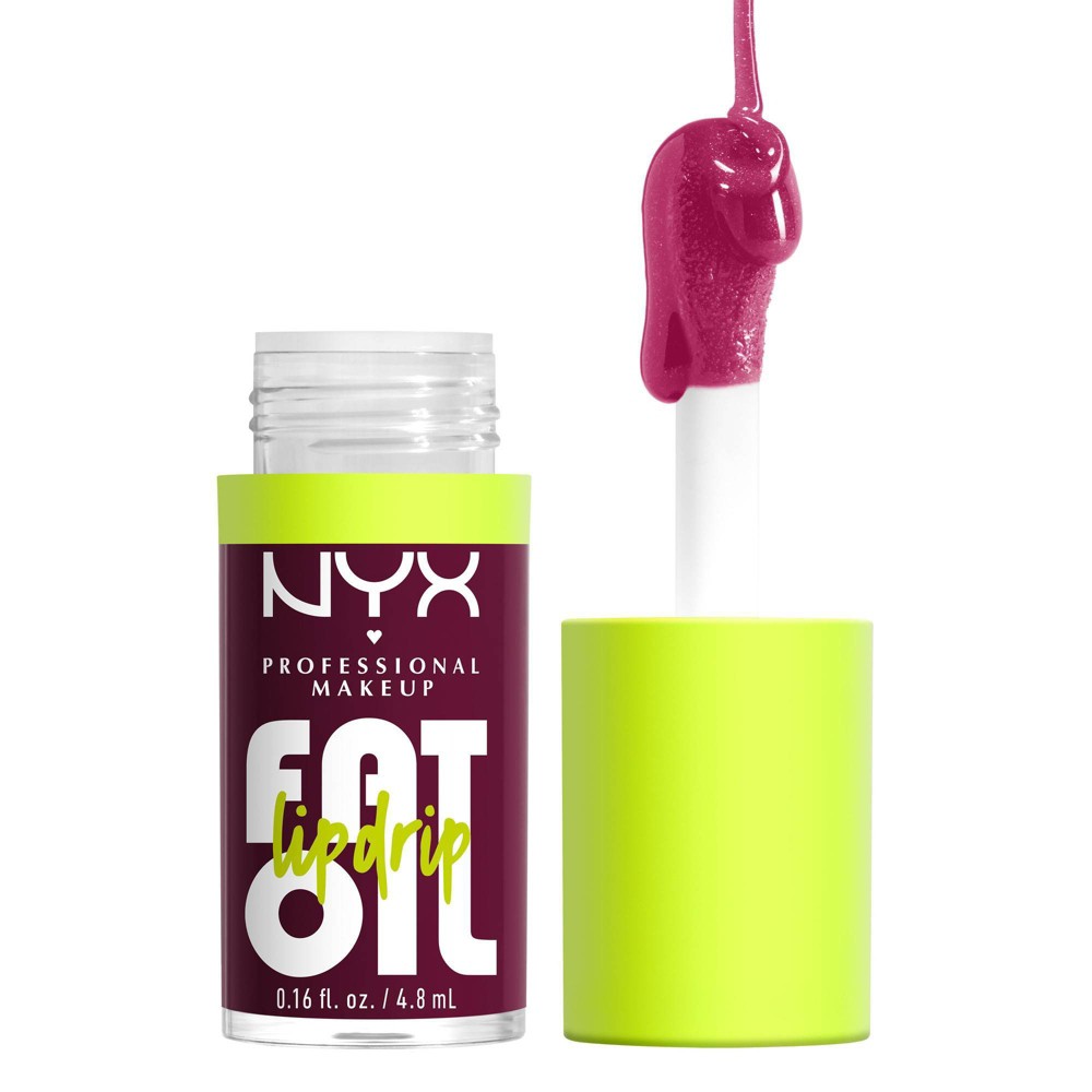 NYX Professional Makeup Fat Oil Lip Drip Lip Gloss - That&#39;s Chic - 0.16 fl oz