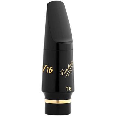 Vandoren V16 Hard Rubber Tenor Saxophone Mouthpiece Level 2 T6 194744702600