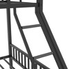NicBex Full XL Over Queen Bunk Bed with Raised Guardrail,Loft Bed with Built-in Ladder,Modern Bunk Beds,Noise Reduced Bunk Beds for Bedroom - 4 of 4