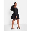 Rebdolls Women's Evelyn Off Shoulder Mini Skater Dress - 3 of 3