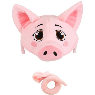 HalloweenCostumes.com Plush Pig Headband and Tail Kit, Pink