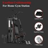 COZONY Multifunctional Home Gym Machine with 150 Lbs Weight Stack, Leg Press, Pulley System & Preacher Curl Pad for Full Body Workout - 4 of 4