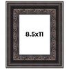 PosterPalooza | Photo Size 3.5" Wide Ornate Black Frame - UV Acrylic, Foam Board Backing, Hanging Hardware - 2 of 4
