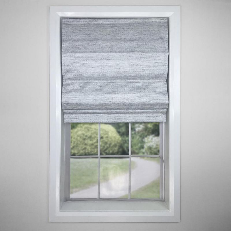 Versailles Caesar Cordless Roman Blackout Shades For Windows Insides/Outside Mount Stone, 2 of 4