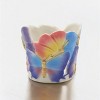 Kevins Gift Shoppe Ceramic Rainbow Butterfly Votive Candle Holder - image 2 of 3