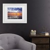 Trademark Fine Art - Beata Czyzowska Young A Touch Of Orange Matted Framed Art - 2 of 4