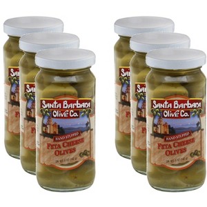 Santa Barbara Feta Cheese Olives - Case of 6 - 5 oz. - 1 of 2