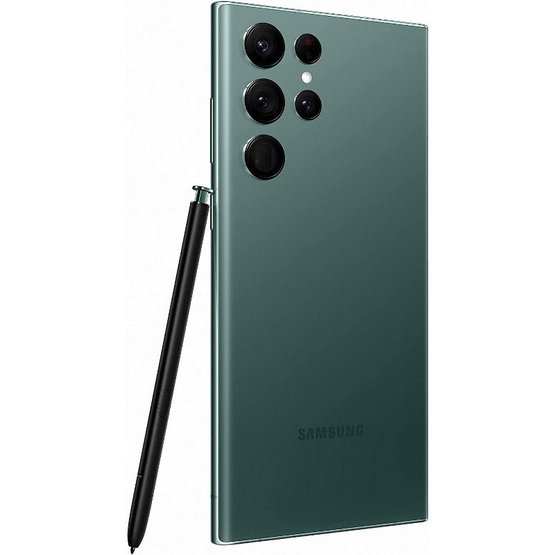 Manufacturer Refurbished Samsung Galaxy S22 Ultra 5G S908U Fully Unlocked 128GB Green (Very Good), 3 of 5