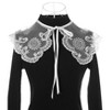 Elerevyo Women Rhinestone Detachable Fake Peter Pan Collar Little Shawl 1 Pc - 2 of 4