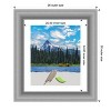 Amanti Art Peak Polished Nickel Picture Frame - 4 of 4