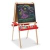 Melissa & Doug Deluxe Magnetic Standing Art Easel With Chalkboard, Dry-Erase Board, and 39 Letter and Number Magnets - image 3 of 4