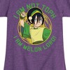 Girls' - Avatar: The Last Airbender - Toph Melon Lord Fitted Short Sleeve Graphic T-Shirt - 2 of 4