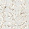 Women's Fish Pattern Scarf - A New Day™ Tan - 3 of 3