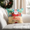 Lux Pillow - Blue/Red - 18"X18" - Safavieh - 2 of 3