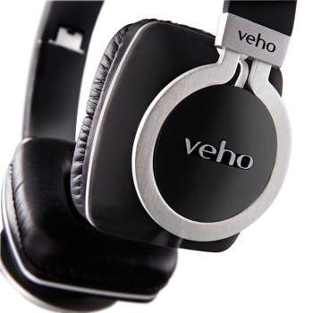 Veho Z-8 Designer Aluminium Headphones with Detachable Flex Cord System and Folding Design (VEP-008-Z8)