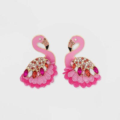 SUGARFIX by BaubleBar &#39;Pink Outside The Box&#39; Statement Earrings - Pink