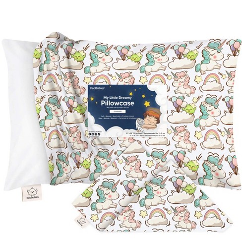 KeaBabies Mini Toddler Pillow With Pillowcase And Toddler Pillow Wit