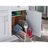 ClosetMaid 3210000 14.5 Inch Wide Kitchen and Bathroom Bottom Single Tier Cabinet Pull Out Basket Organizer, Steel Platinum - 3 of 4