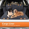 Itopfox Waterproof Dog Car Seat Cover with Side Flaps, Heavy Duty Scratch Proof Nonslip Hammock for Pets, Fits Most Cars Trucks and SUVs - 3 of 4