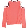 bar III Womens Cold-Shoulder Pullover Sweater - 2 of 2