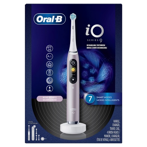 Oral-B iO9 Ultimate Clean Electric Toothbrush - Rose Quartz