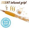 Scentco Coffee Smens Gourmet Coffee-Scented Gel Pens, Set of 6, Black Gel Ink, Medium Point, Ages 3+ - 3 of 4