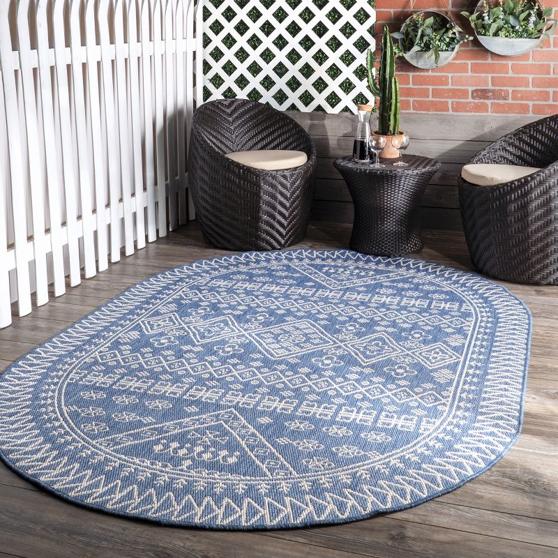 nuLOOM Kandace Bohemian Indoor and Outdoor Area Rug, 3 of 13