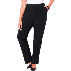 Catherines Women's Plus Size Suprema Pant - 1 of 4