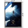 Trends International DC Comics Movie The Flash - Batcave One Sheet Framed Wall Poster Prints - 3 of 4
