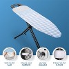 Bartnelli Patent 54"x15" Ironing Board Cover, Scorch-Resistant, Park & Turbo Zone, Made In Europe - 4 of 4