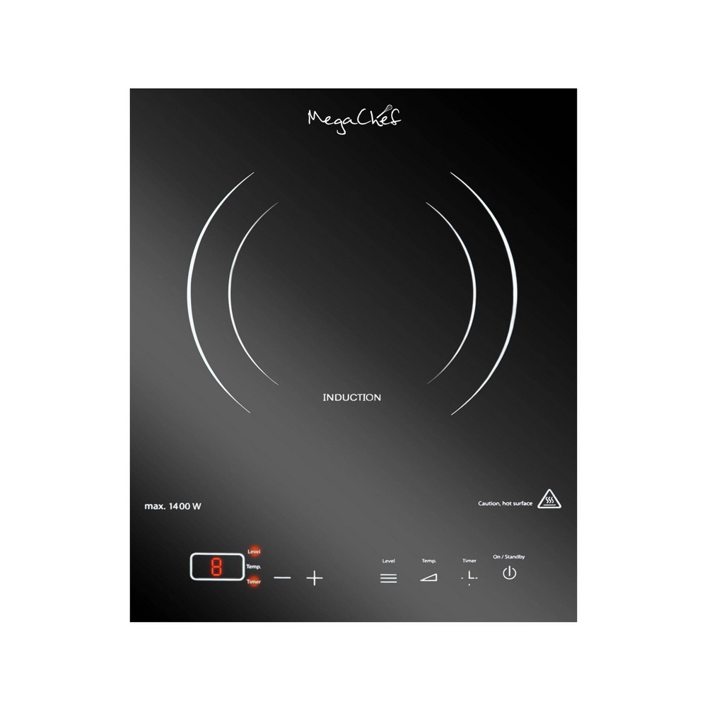MegaChef Portable Induction Cooktop with Digital Control Panel -