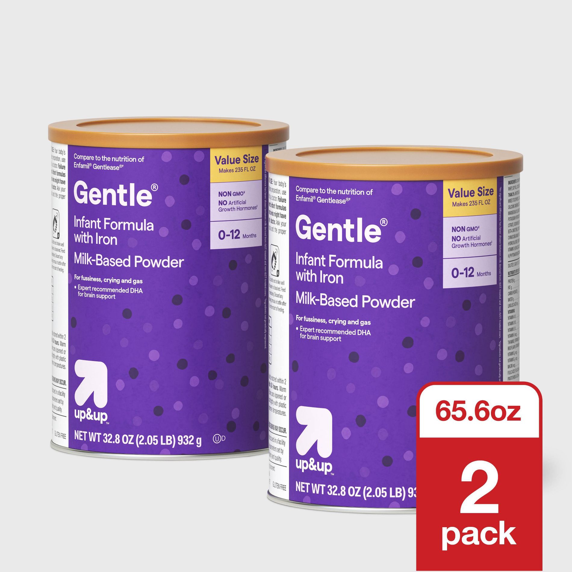 Value Size Base Gentle Can - 32.8oz - up&up™