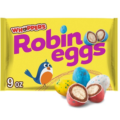 Whoppers Robin Eggs Malted Milk Balls Easter Candy - 9oz