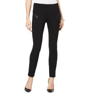 I.N.C International Concepts Womens Skinny Leg Casual Trouser Pants, Black, 4 - 1 of 1