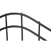Home Mart Goods Heavy Duty Black Over The Door Hanger Hanging Rack 6 Hooks Organizer - 4 of 4